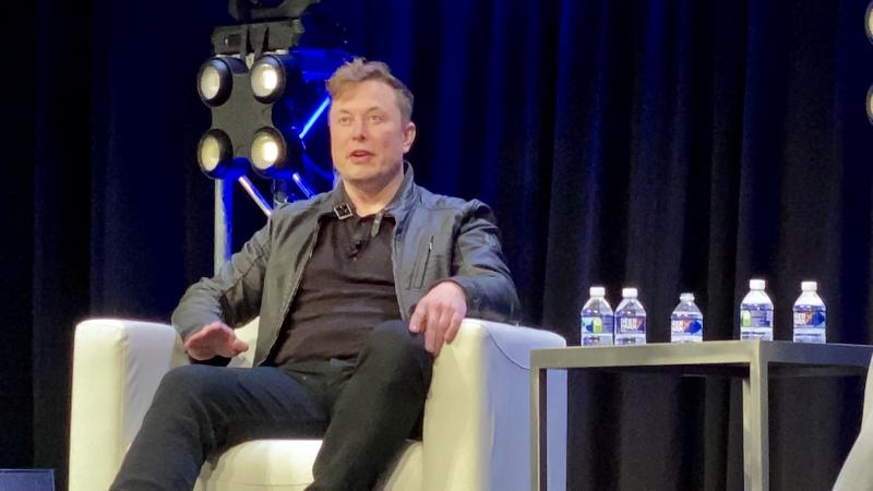 Elon Musk speaks in Washington D.C.