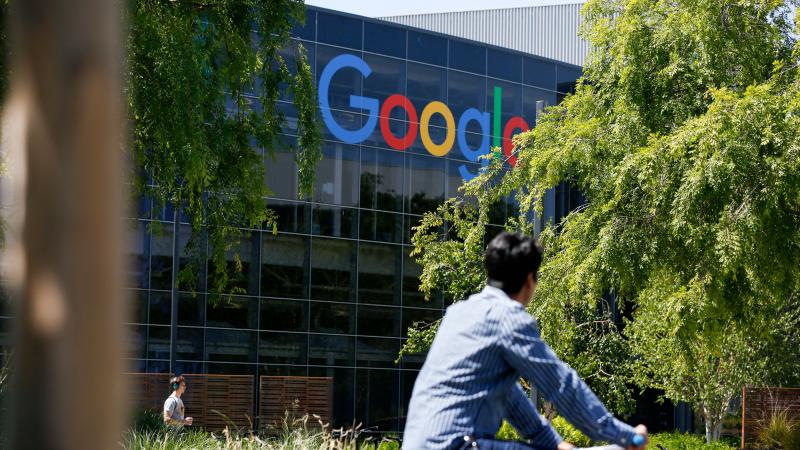 Google's main campus in Mountain View, California