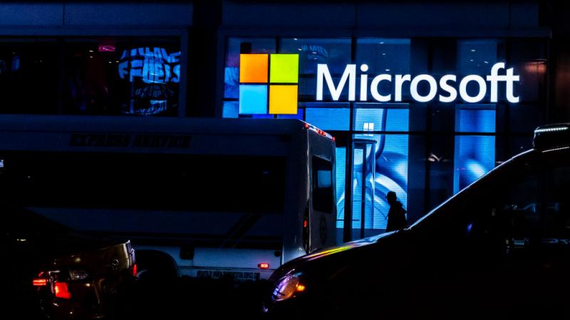 The Microsoft logo