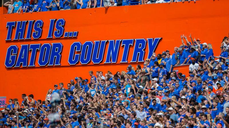 A University of Florida football game