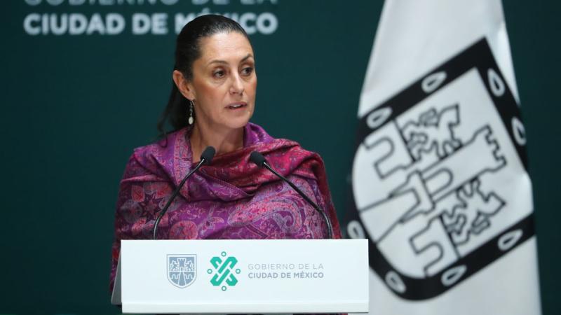 Mexico City mayor Claudia Sheinbaum