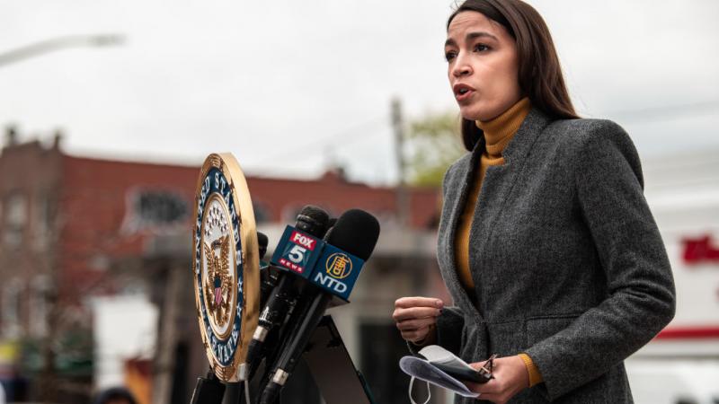 Rep. Alexandria Ocasio-Cortez on April 14, 2020