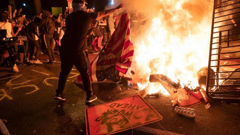 FlagBurning