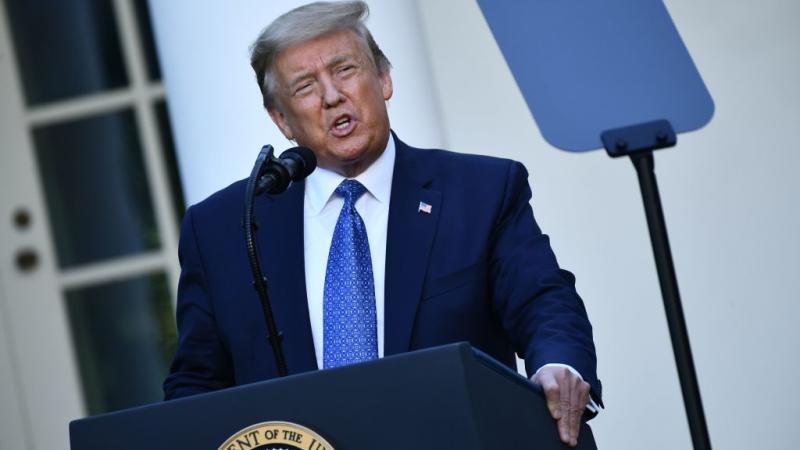 President Trump on June 1, 2020