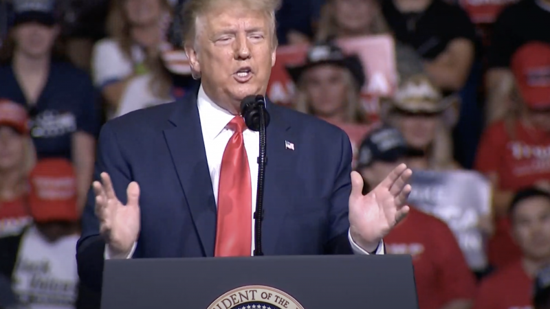 Trump at rally
