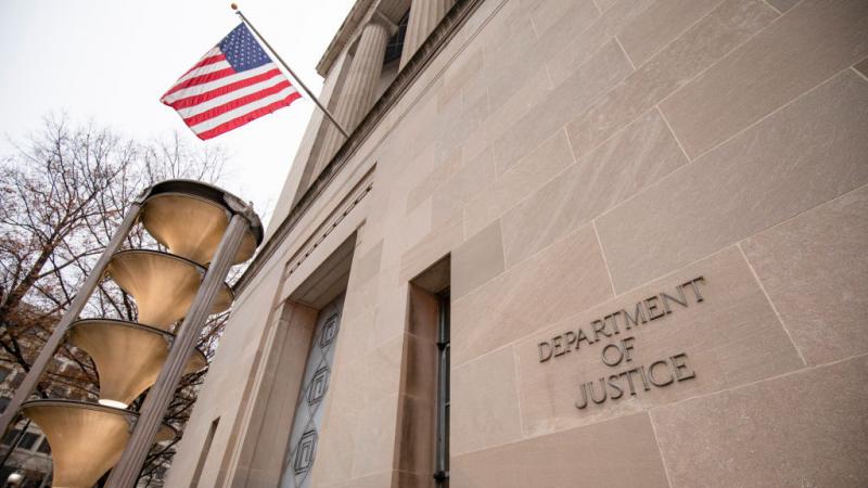 Department of Justice building in December 2019