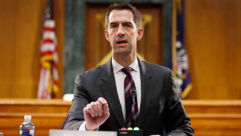 Sen. Tom Cotton in May 2020