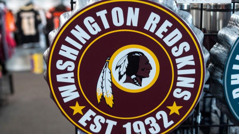 Redskins merchandise on July 13, 2020