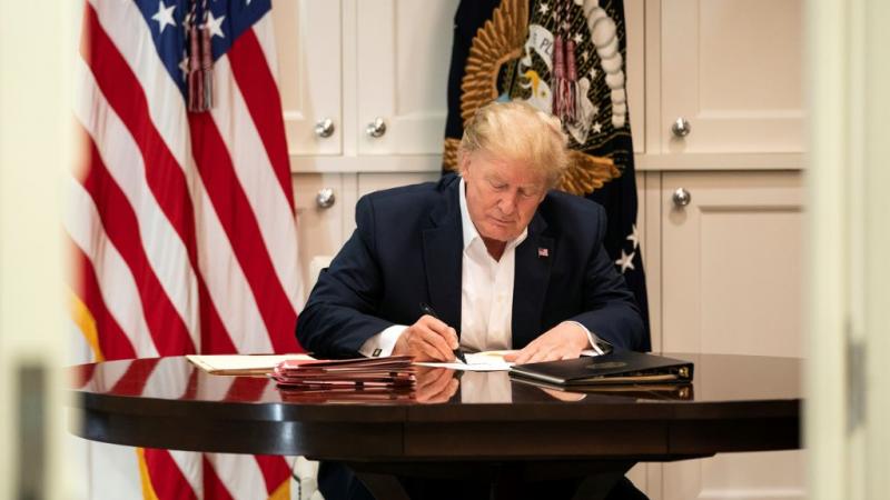 President Trump on October 3, 2020