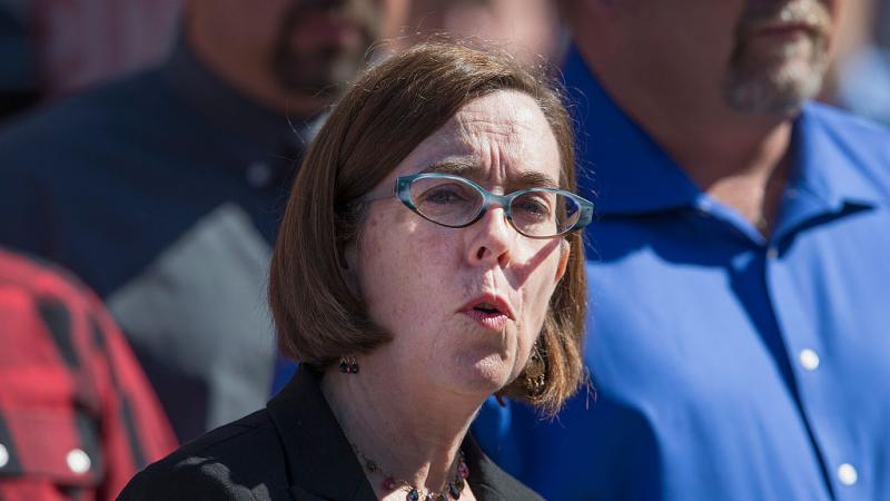 Oregon Gov. Kate Brown in Oct. 2015