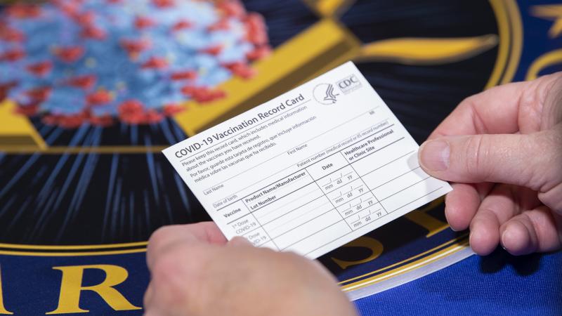 Vaccine record card