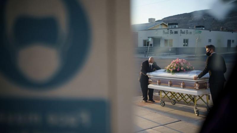 A funeral home in El Paso, Texas