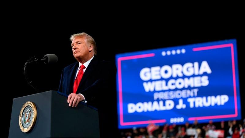 President Trump in Valdosta, GA, Dec. 5