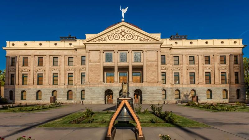 The Arizona capitol building