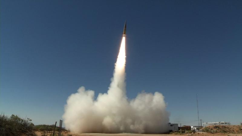 Test of anti-missile defenses