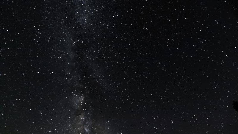 The night sky