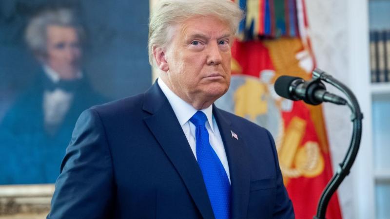President Trump in December 2020