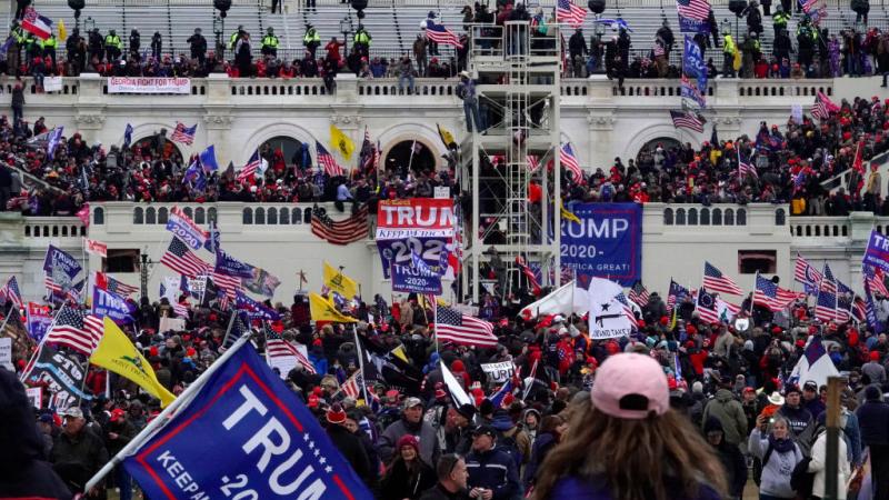 The U.S. Capitol, Jan. 6