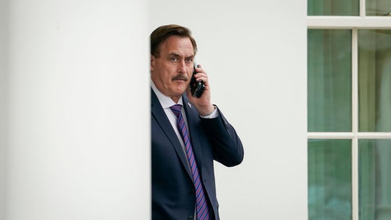 My Pillow CEO Mike Lindell at the White House
