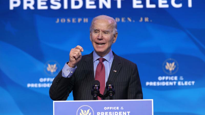 Joe Biden on January 8, 2021