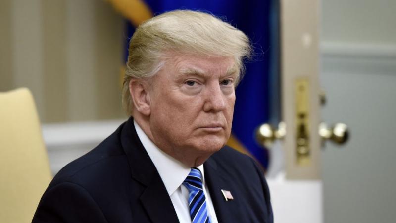 Then-President Trump in 2017
