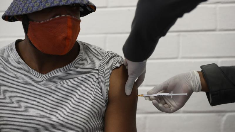South African Oxford vaccine trialist in June 2020