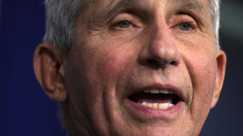 Dr. Anthony Fauci on January 21, 2021