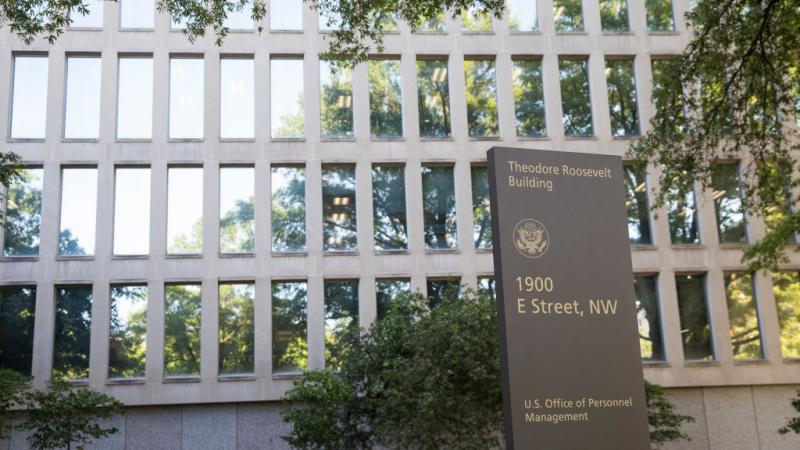 US Office of Personnel Management building in DC in 2019