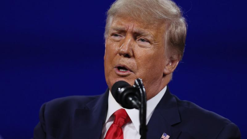 Former President Trump on February 28, 2021