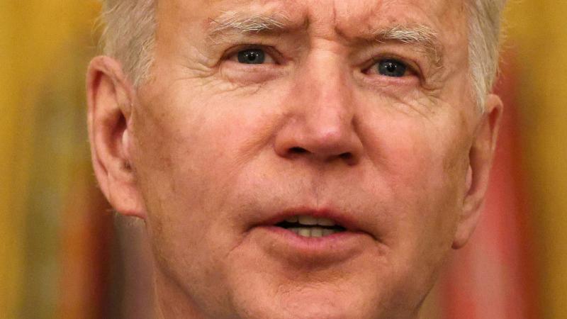 President Biden on March 8, 2020