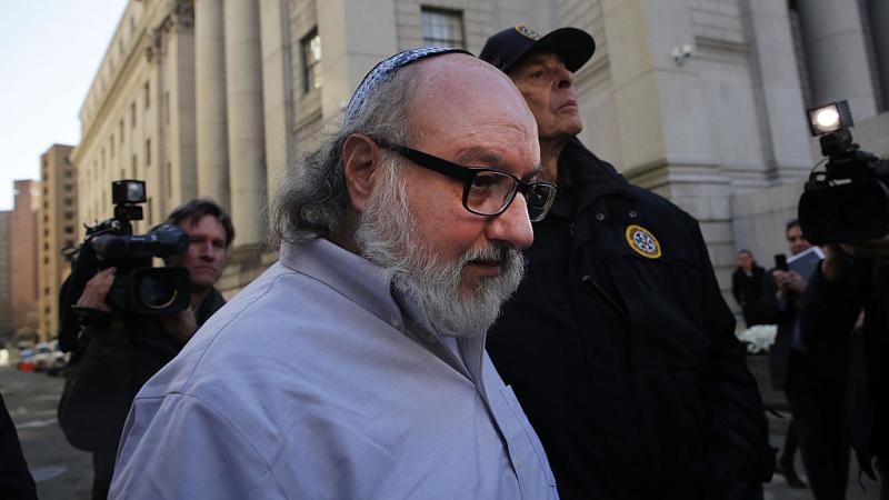 Johnathan Pollard in 2015 after being released from prison for espionage.