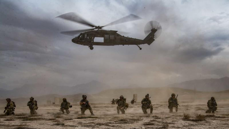 An undisclosed location in Afghanistan