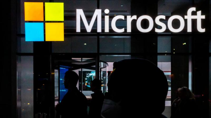 Microsoft sign in New York City in 2020