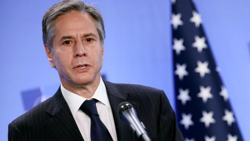 Secretary of State Antony Blinken on April 14, 2021