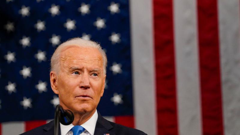President Joe Biden on April 28, 2021