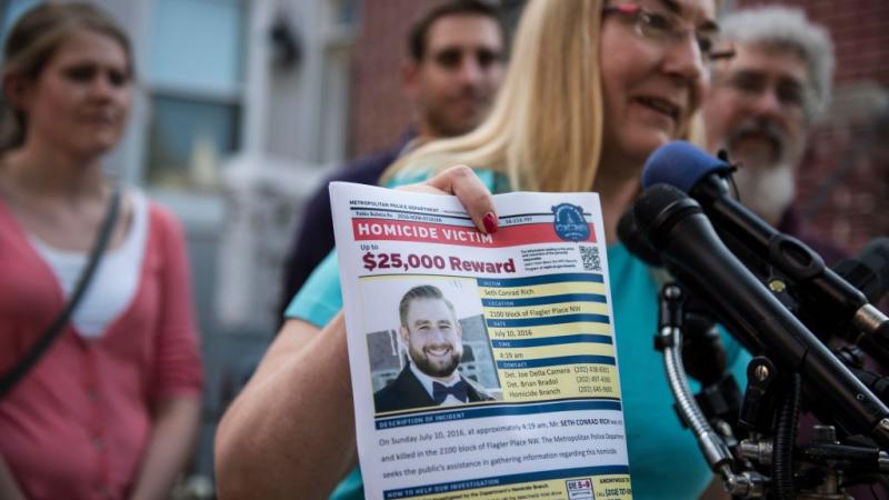 Seth Rich's mother Mary Rich, Aug. 2016