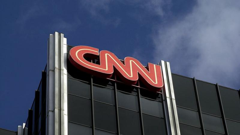 CNN logo in Hollywood, California in 2000