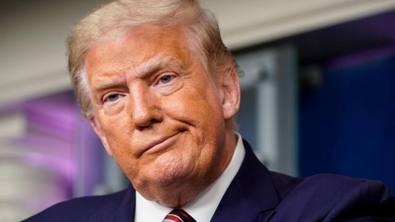 Then-President Trump in September 2020