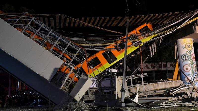 subway collapse 