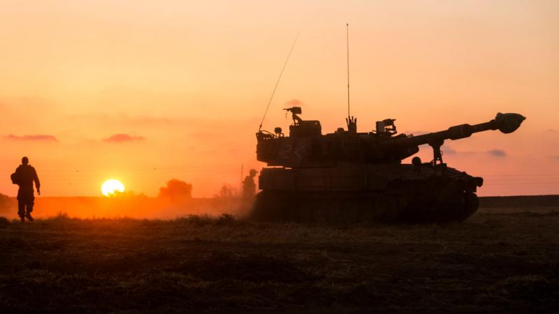 Troops in Sderot, Israel, May 14