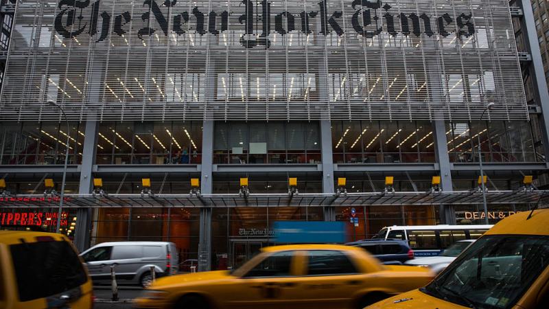 The New York Times building