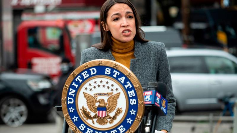 Rep. Alexandria Ocasio-Cortez in April 2020