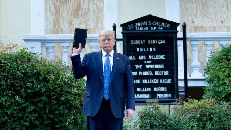 President Trump on June 1, 2020