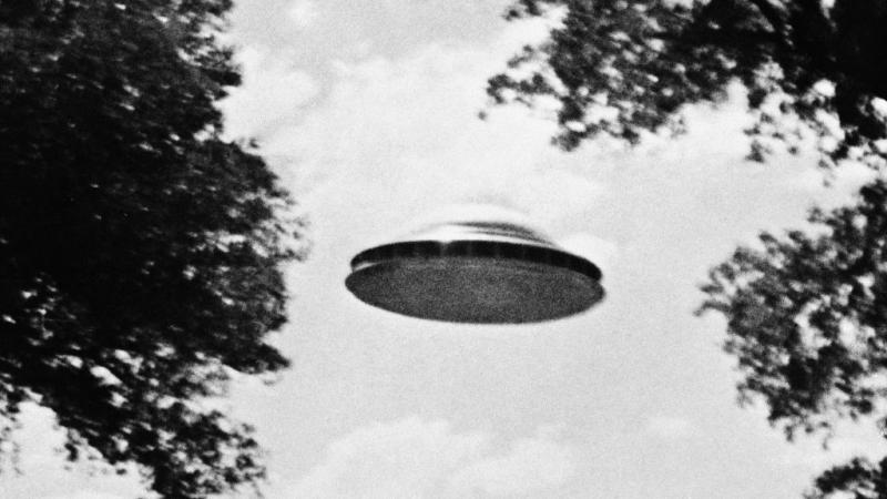 A flying saucer