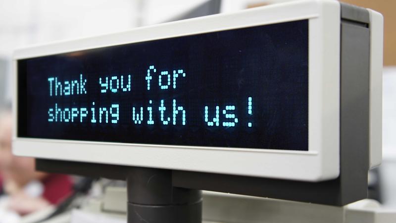 A cash register