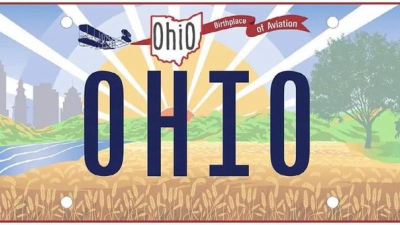 The bungled license plate