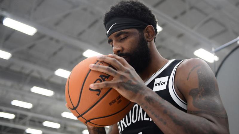 Kyrie Irving #11 of the Brooklyn Nets 