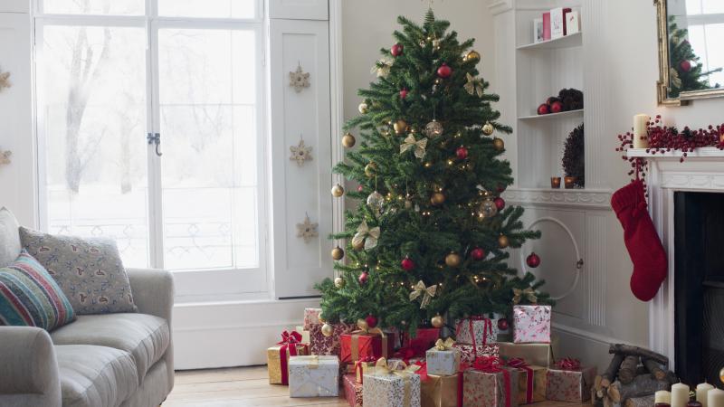 A Christmas tree