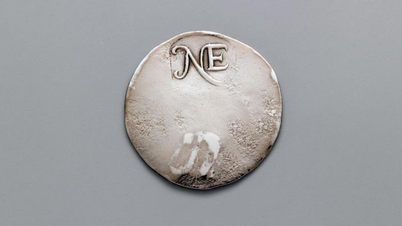 One of the coins struck by the Boston mint, circa 1652