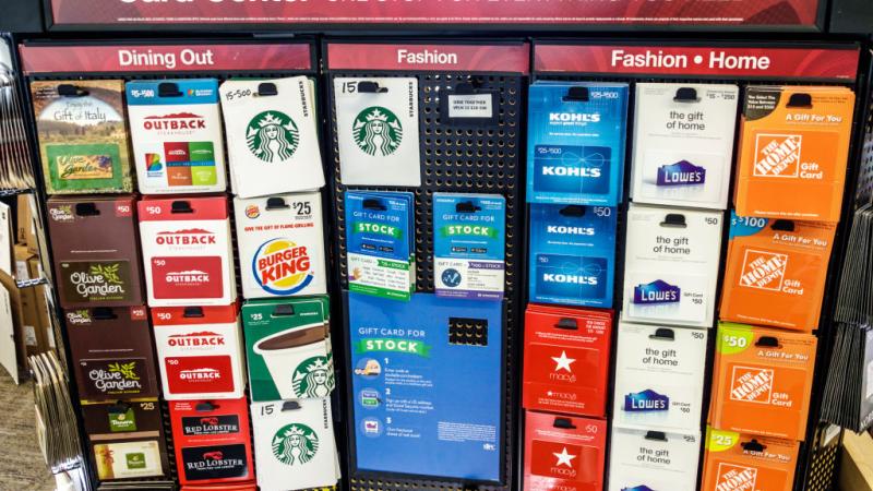 gift cards